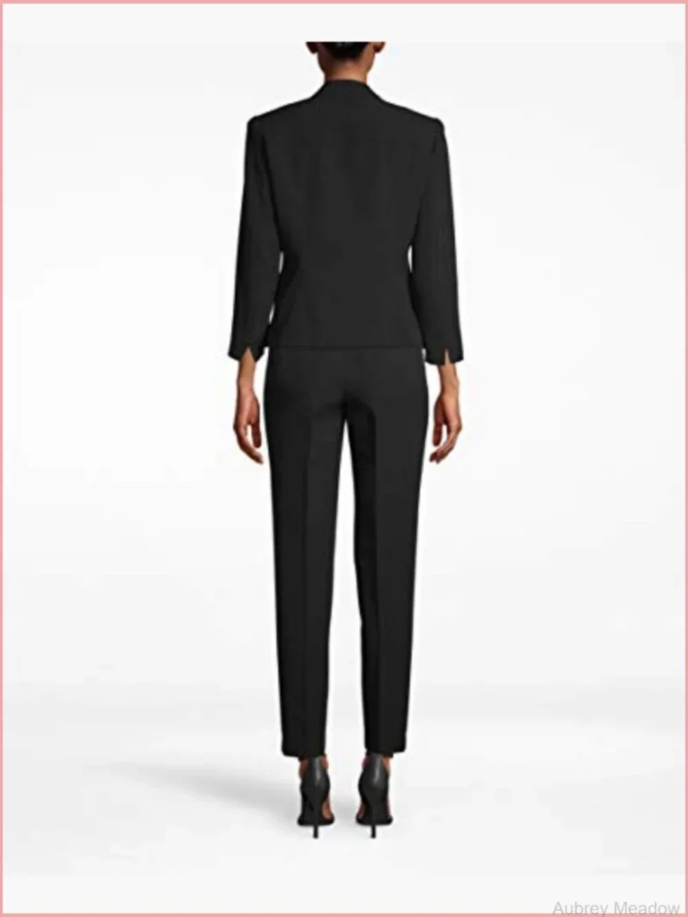Stand Collar Open Front Blazer - Tailored Work To Weekend Jacket